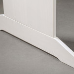 Paris Prix Table De Repas En Bois "Terland" 110cm Blanc