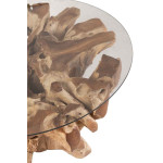 Paris Prix Table De Repas En Teck "Raoul" 82cm Naturel