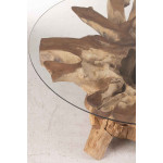 Paris Prix Table De Repas En Teck "Raoul" 82cm Naturel