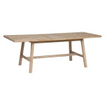 Paris Prix Table De Repas Extensible "Aeris" 180-220cm Beige