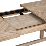 Paris Prix Table De Repas Extensible "Aeris" 180-220cm Beige