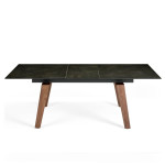 Paris Prix Table De Repas Extensible "Aloda" 180-230cm Noir