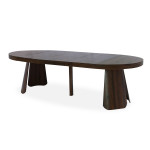 Paris Prix Table De Repas Extensible "Darcy" 110-260cm Noisette
