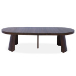 Paris Prix Table De Repas Extensible "Darcy" 110-260cm Noisette