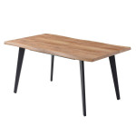 Paris Prix Table De Repas Extensible "Forest" 150-210cm Naturel