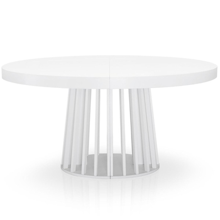 Paris Prix Table De Repas Extensible "Laize" 150-300cm Blanc