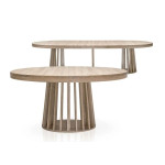 Paris Prix Table De Repas Extensible "Laize" 150-300cm Naturel