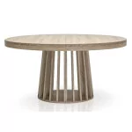 paris prix Table de Repas Extensible "Laize" 150-300cm Naturel