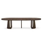Paris Prix Table De Repas Extensible "Laize" 150-300cm Noisette