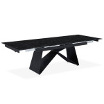 Paris Prix Table De Repas Extensible "Nayla" 180-260cm Noir