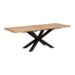 Paris Prix Table De Repas Extensible "Olaf" 180-220cm Beige