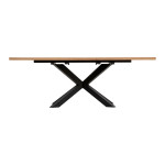 Paris Prix Table De Repas Extensible "Olaf" 180-220cm Beige