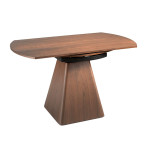 Paris Prix Table De Repas Extensible "Pyra" 140cm Noyer