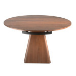 Paris Prix Table De Repas Extensible "Pyra" 140cm Noyer