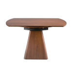 Paris Prix Table De Repas Extensible "Pyra" 140cm Noyer