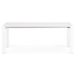 Paris Prix Table De Repas Extensible "Serty" 190-270cm Blanc