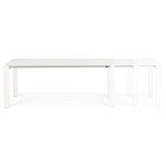 Paris Prix Table De Repas Extensible "Serty" 190-270cm Blanc