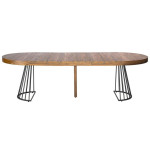 Paris Prix Table De Repas Extensible "Virginia" 110-260cm Naturel