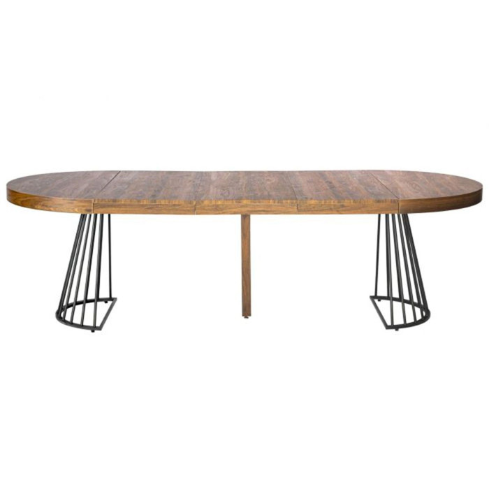 Paris Prix Table De Repas Extensible "Virginia" 110-260cm Naturel