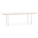 Paris Prix Table De Repas Extensible "Zemo" 170-270cm Blanc