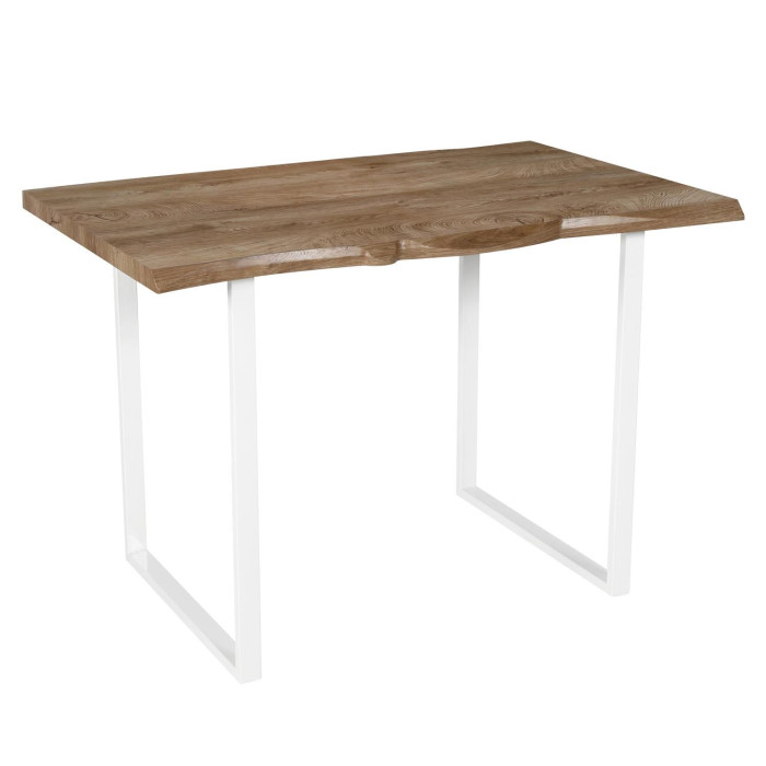 Paris Prix Table De Repas "Forest" 110cm Naturel & Blanc