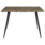 Paris Prix Table De Repas "Forest II" 110cm Naturel & Noir
