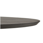 Paris Prix Table De Repas Ronde Design "Nyna" 120cm Noir