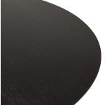 Paris Prix Table De Repas Ronde Design "Nyna" 140cm Noir