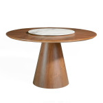 paris prix Table de Repas Ronde "Marcelo" 135cm Naturel
