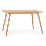 paris prix Table de Repas Scandinave "Gino" 120cm Naturel