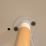Paris Prix Table De Repas Scandinave "Pulego" 76cm Blanc