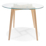 Paris Prix Table De Repas Scandinave "Rosa" 100cm Naturel
