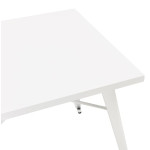 Paris Prix Table De Repas Vintage "Calaco" 76cm Blanc