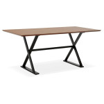 paris prix Table Design en Bois "Trinidad" 180cm Noyer