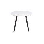 Paris Prix Table Enfant Design "Plaza" 60cm Blanc & Noir