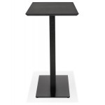 Paris Prix Table Haute Mange-Debout "Pansy" 150cm Noir