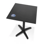 Paris Prix Table Pliable Carrée Intérieur & Extérieur "Dorthy" 74cm Noir