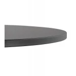 Paris Prix Table Pliable Ronde Intérieur & Extérieur "Dorthy" 74cm Noir