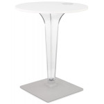 Paris Prix Table Ronde Intérieur & Extérieur "Summer" 71cm Blanc
