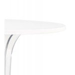 Paris Prix Table Ronde Intérieur & Extérieur "Summer" 71cm Blanc
