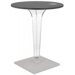 Paris Prix Table Ronde Intérieur & Extérieur "Summer" 71cm Noir
