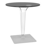 paris prix Table Ronde Intérieur & Extérieur "Summer" 71cm Noir