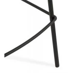 Paris Prix Tabouret De Bar Bouclette "Emmanuel" 107cm Blanc