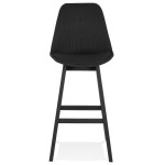 Paris Prix Tabouret De Bar Design "Betona" 112cm Noir