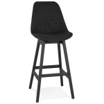 paris prix Tabouret de Bar Design "Betona" 112cm Noir