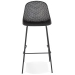 Paris Prix Tabouret De Bar Design "Braddock" 106cm Noir