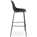 Paris Prix Tabouret De Bar Design "Braddock" 106cm Noir