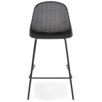 Paris Prix Tabouret De Bar Design "Braddock" 96cm Noir