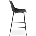 Paris Prix Tabouret De Bar Design "Braddock" 96cm Noir