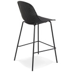 Paris Prix Tabouret De Bar Design "Braddock" 96cm Noir